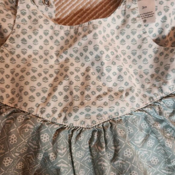 3m 100% cotton sage and cream dress snaps. - Picture 7 of 11